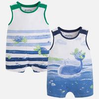 baby boy sleeveless jersey onesie mayoral