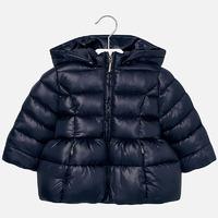 Baby girl padded coat with hood Mayoral
