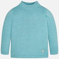 Baby girl knit jumper with mock turtleneck Mayoral