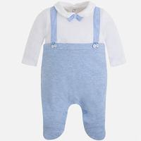 baby boy onesie with suspenders mayoral