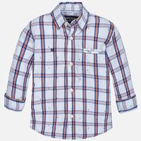 Baby boy long sleeve checked shirt Mayoral