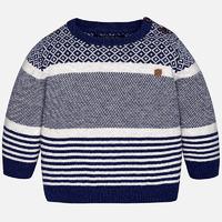 Baby boy jumper with jacqaurd design Mayoral