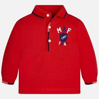 Baby boy long sleeve rugby polo shirt Mayoral