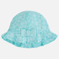 Baby girl ruffle hat with bow Mayoral