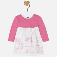 Baby girl ponte knit dress Mayoral