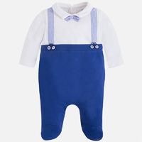 baby boy onesie with suspenders mayoral