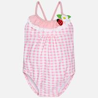 Baby girl guingham print swimsuit Mayoral