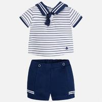 baby boy polo and shorts mayoral