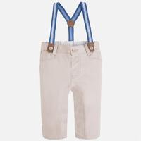 baby boy long trousers with suspenders mayoral