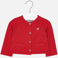 Baby girl rib knit cardigan Mayoral