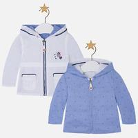 baby boy reversible windbreaker with hood mayoral