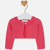 Baby girl crochet collar cardigan Mayoral