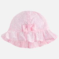 baby girl ruffle hat with bow mayoral