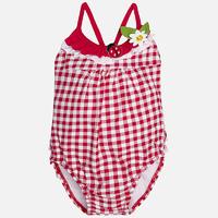 Baby girl guingham print swimsuit Mayoral