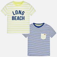 baby boy short sleeve striped t shirts mayoral