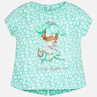 baby girl short sleeve t shirt with opening mayoral