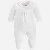 baby girl pyjamas with lace mayoral