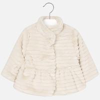 Baby girl faux fur coat Mayoral