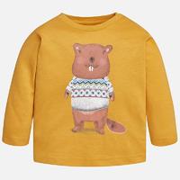 Baby boy long sleeve t-shirt with print Mayoral