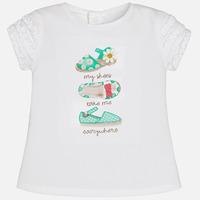 Baby girl short sleeve t-shirt Shoes Mayoral