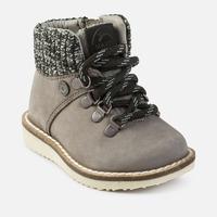 Baby boy leather mountain ankle boots Mayoral