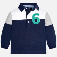 Baby boy combined long sleeve polo shirt Mayoral