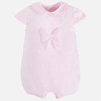 Baby girl short sleeve pyjamas with bow Mayoral