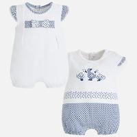 Baby girl first wardrobe 2 short pyjamas Mayoral