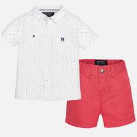 Baby boy shorts with print shirt Mayoral