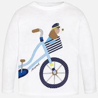 baby boy long sleeve t shirt with print mayoral