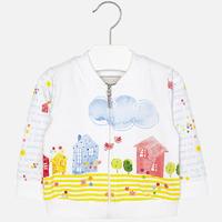 baby girl sweater with print mayoral