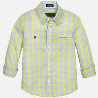 Baby boy long sleeve checked shirt Mayoral