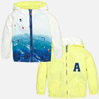 Baby boy reversible print windbreaker Mayoral