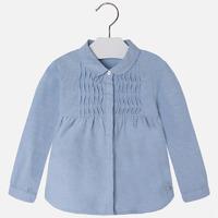 baby girl long sleeve oxford blouse mayoral