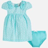 baby girl dress and knickers with bows mayoral