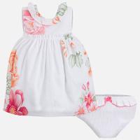Baby girl floral dress with knickers Mayoral