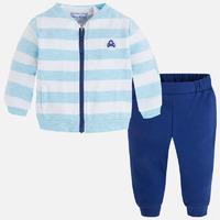 baby boy tracksuit with short sleeve t shirt mayoral
