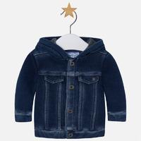 baby boy fleece jacket with hood mayoral