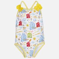 baby girl print swimsuit mayoral