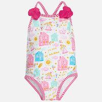 Baby girl print swimsuit Mayoral