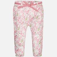 Baby girl floral print long trousers Mayoral