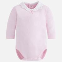 baby girl exterior onesie with shirt like collar mayoral