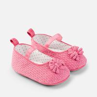 Baby girl mary jane style pram shoes Mayoral