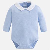 Baby boy exterior onesie with shirt-like collar Mayoral