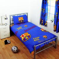 barcelona official single duvet set multi colour