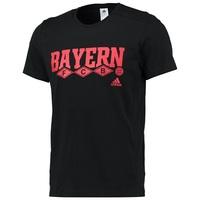 bayern munich core t shirt black