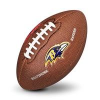 Baltimore Ravens NFL Team Logo Mini Size Rubber Football