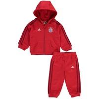 Bayern Munich 3 Stripe Baby Jog Suit Red