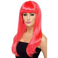 Babelicious Wig Neon Pink