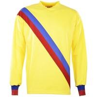 barcelona 1970s away retro football shirt